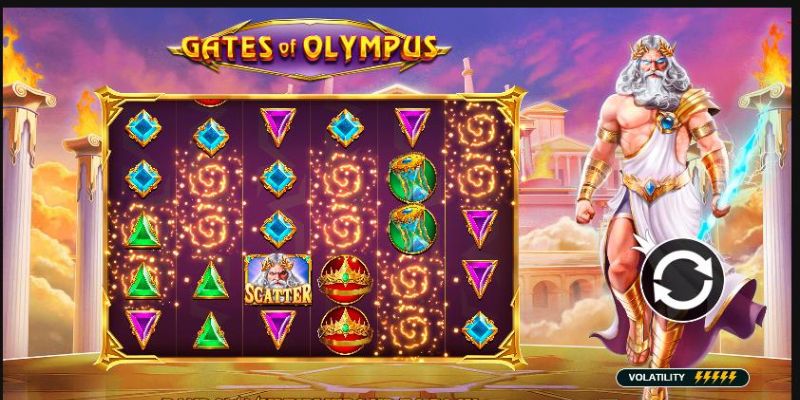 Gates of Olympus là tựa game nổ hũ online hay nhất tại Kubet